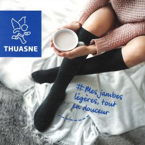 THUASNE CHAUSSETTES HOMME COMPRESSION CONTENTION FAST LIN CLASSE 2 –  Pharmunix