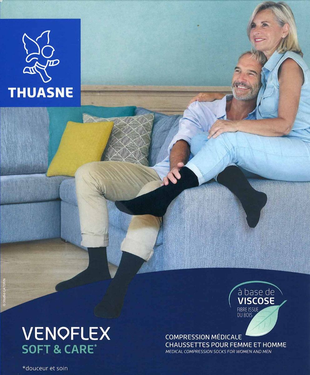 Chaussettes de contention femme Venoflex FAST Thuasne