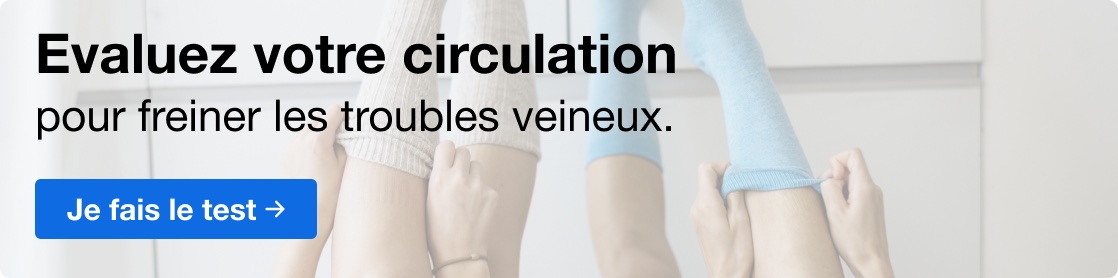 Test jambes lourdes et insuffisance veineuse